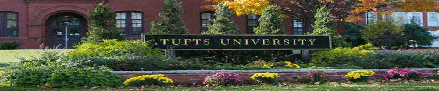Tufts University banner